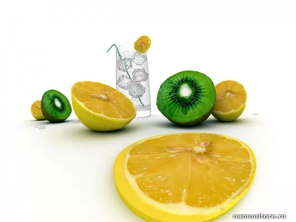 Лимон и киви, Еда, вкусности