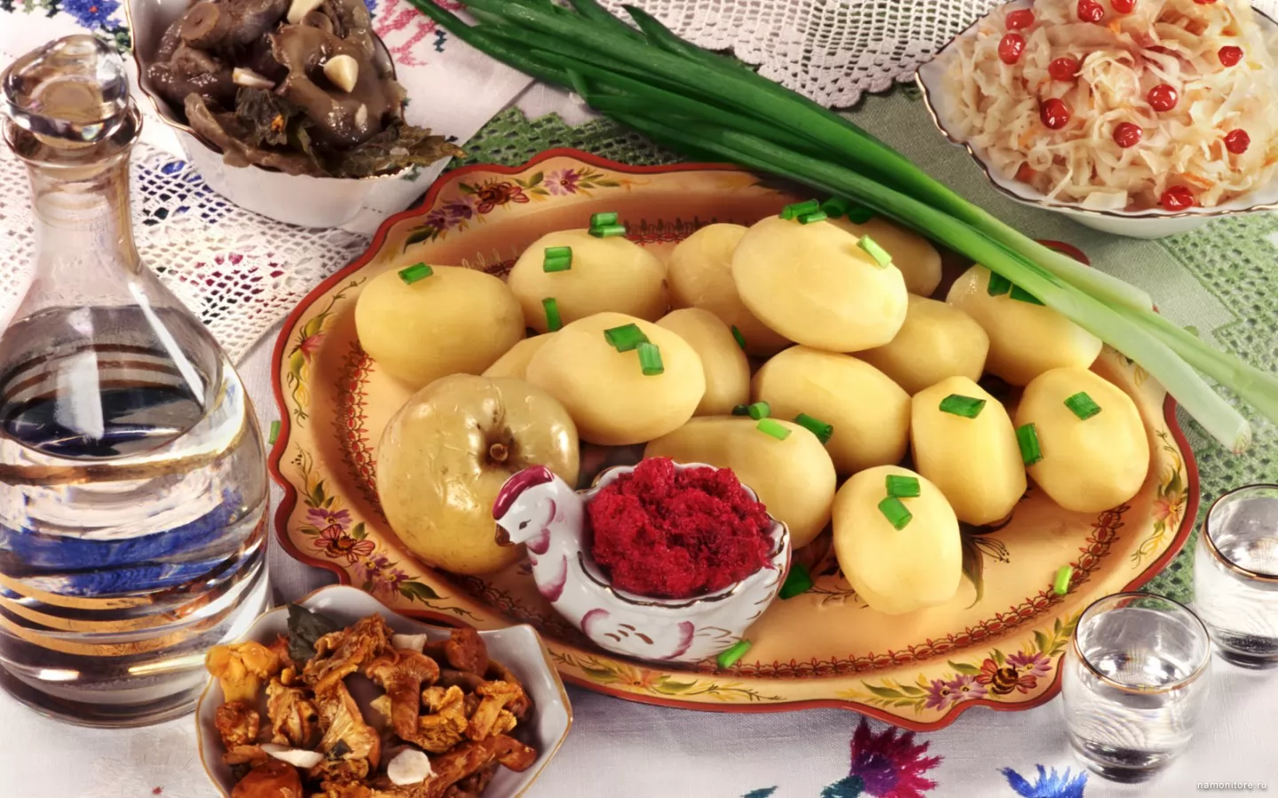 Русская кухня картофель