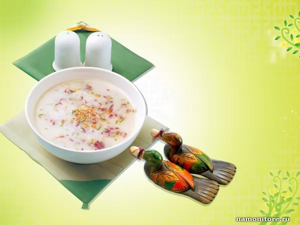 Soup, Meal, food, fruits