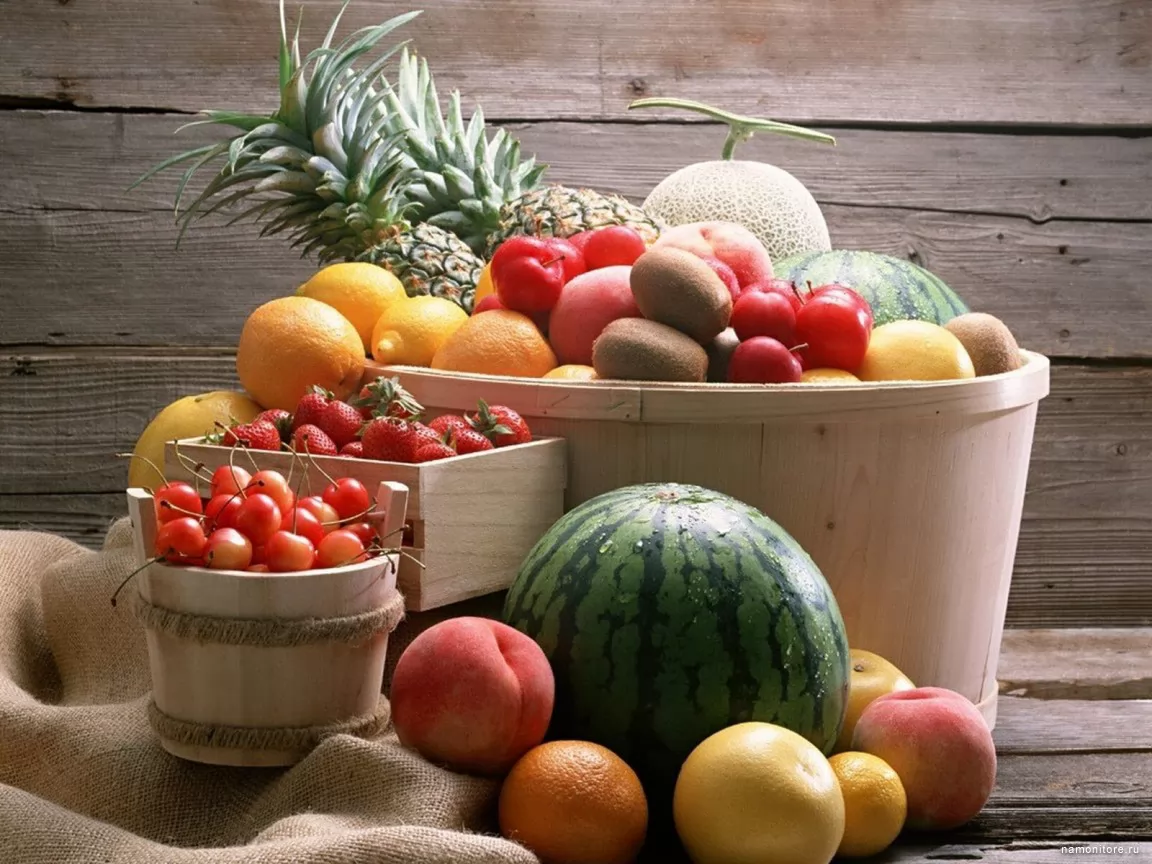 Урожай, еда, клипарт, натюрморт, фрукты, ягоды х
