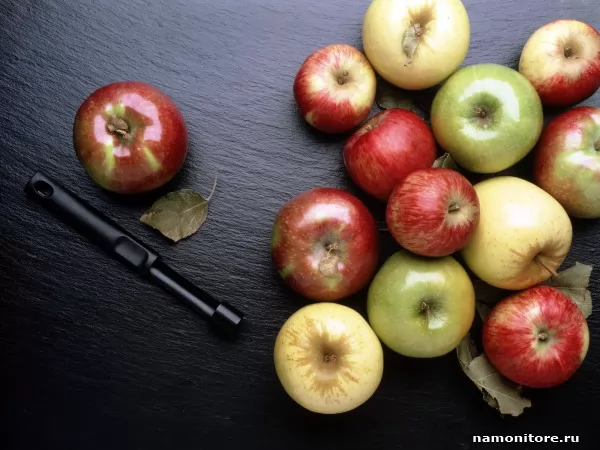 Яблочный урожай, Еда, вкусности