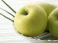 обои для рабочего стола: «Зелёные яблоки»
