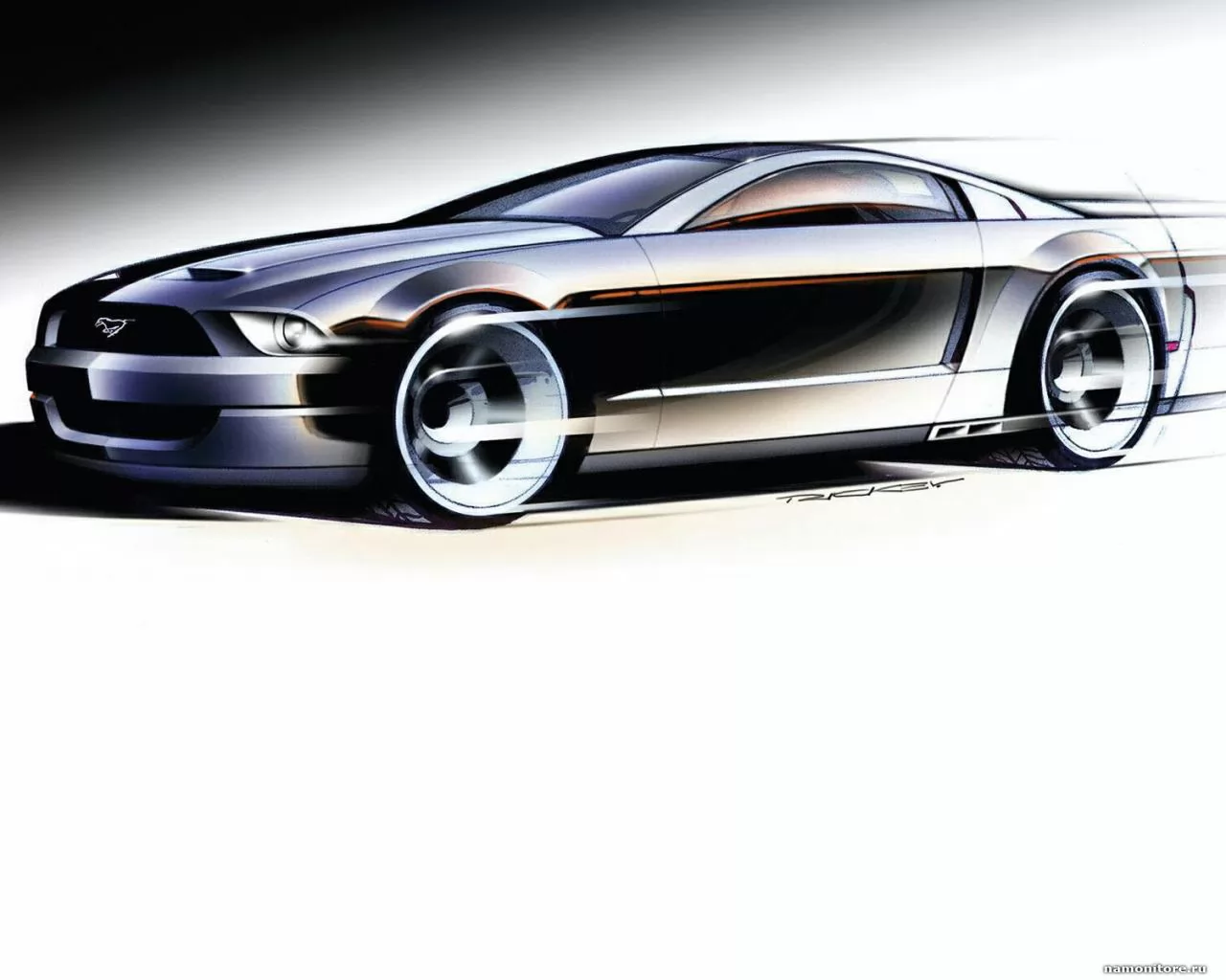  Ford MustangGT-Concept, Ford, Mustang, , , , ,  
