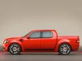 выбранное изображение: «Красный пикап Ford вид сбоку»
