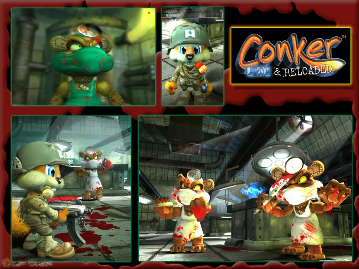 Conker: Live & Reloded,   