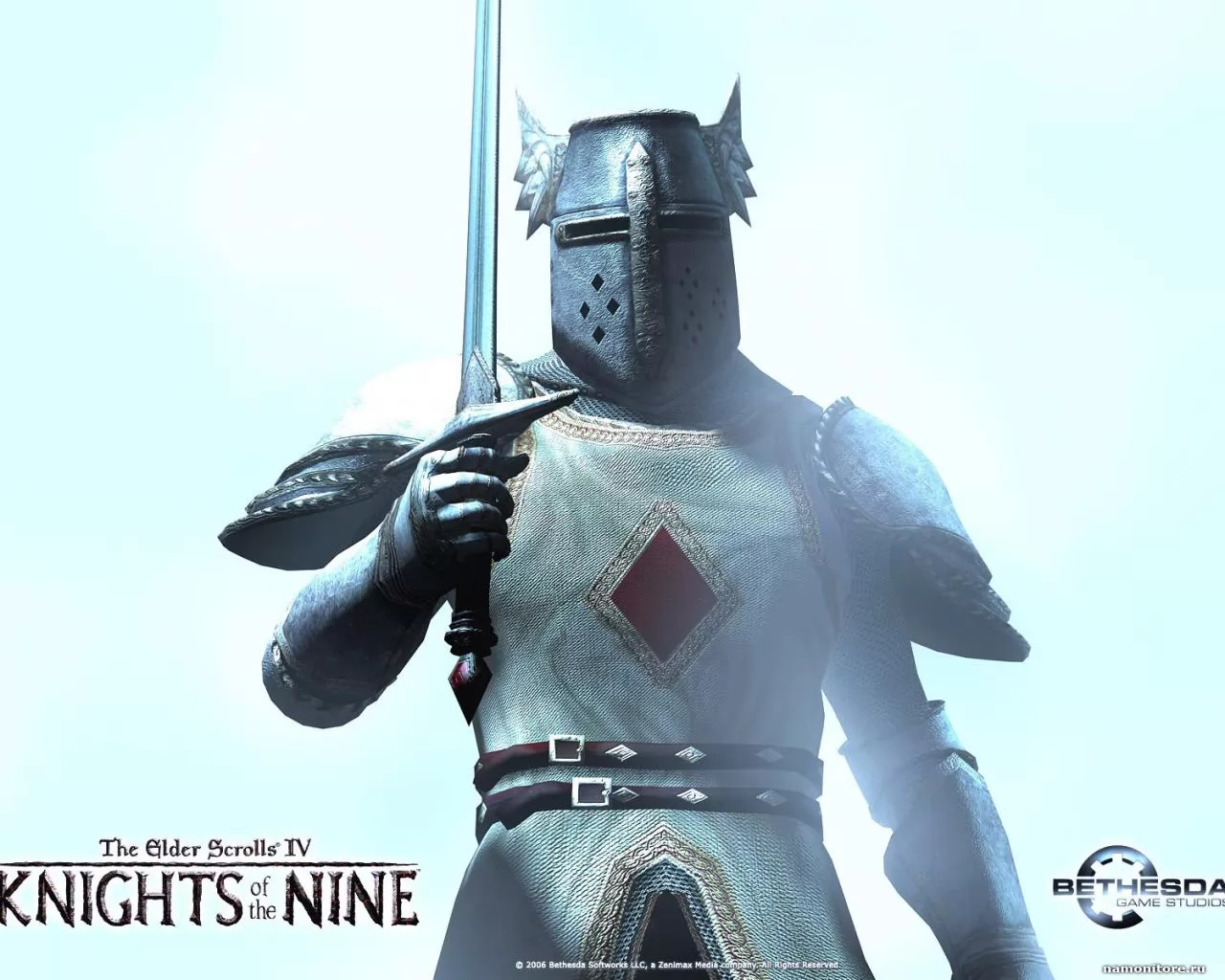 Knights of the nine, компьютерные игры, рисованное, рыцари х