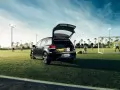 Volkswagen Golf GTI US-Version on a football ground