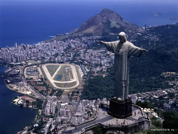 Brazil, Rio de Janeiro. Jesus Christ statue, Cities