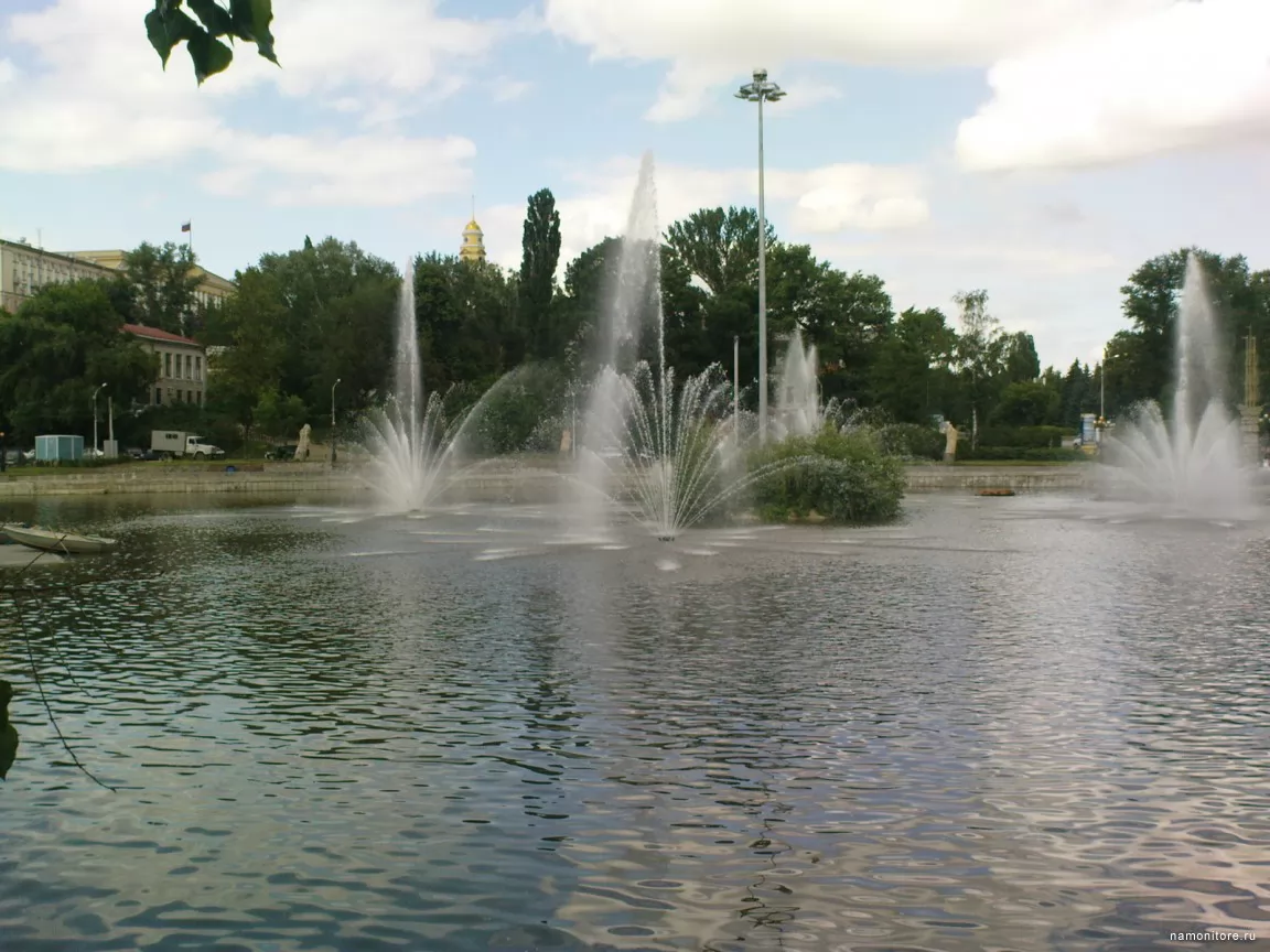 Липецк город фонтанов