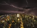 current picture: «Lightnings over New York»