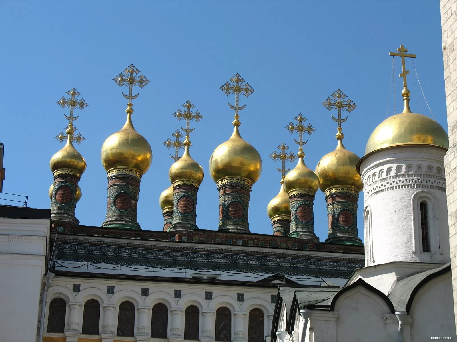 москва купола кремля