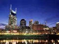 open picture: «Tennessee. Downtown Nashville at Twilight»