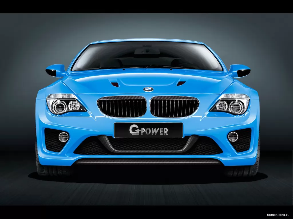 G-Power BMW M6 Hurricane CS, BMW, автомобили, лучшее, синее, техника х