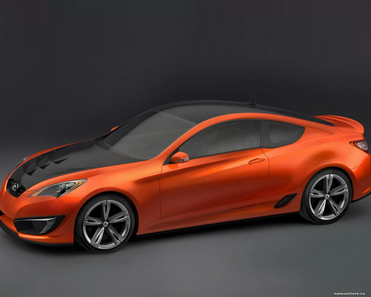  Hyundai Genesis Coupe Concept, 3D, Hyundai, , , ,  