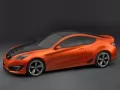 Orange Hyundai Genesis Coupe Concept