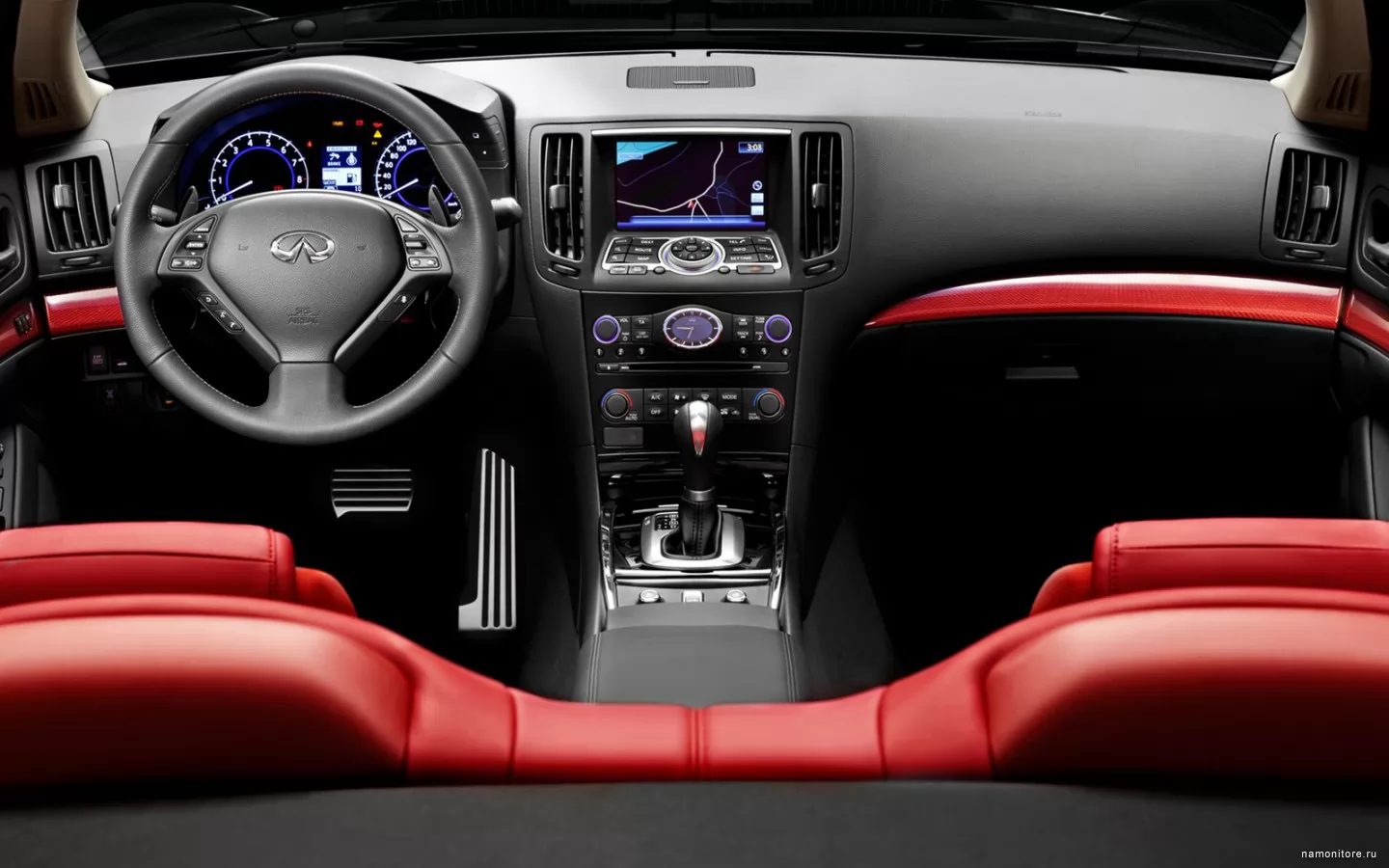 Infiniti IPL G Cabrio Concept, car interior, cars, concept, Infiniti, technics x