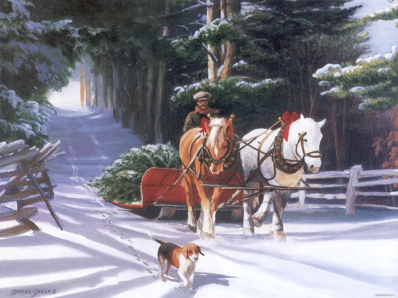 Christmas Evergreen , Donna Green, , ,  , ,  
