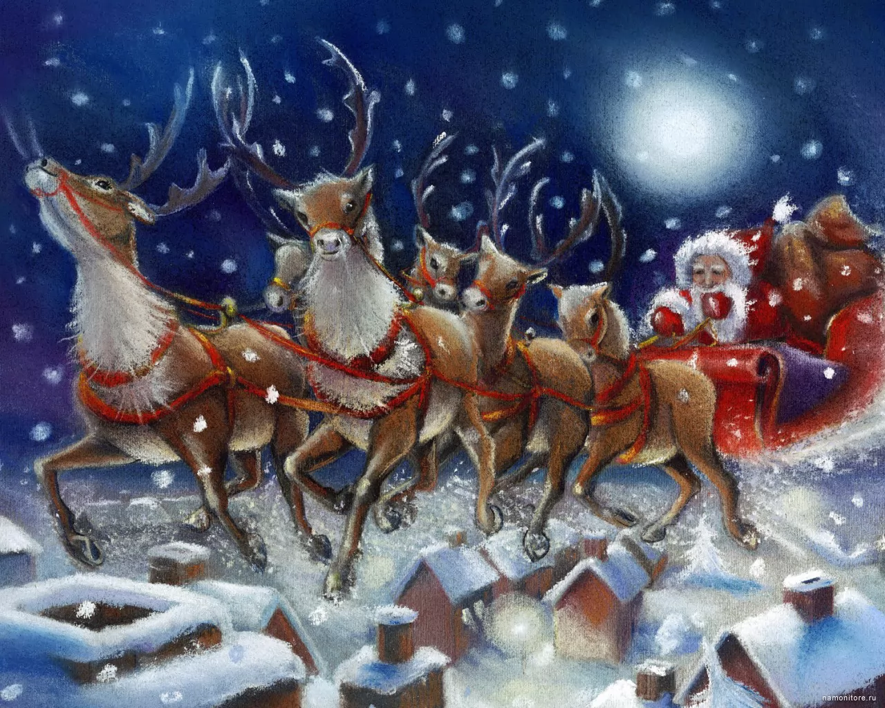 Santa Claus on Christmas Eve,  , ,  , , , , ,  