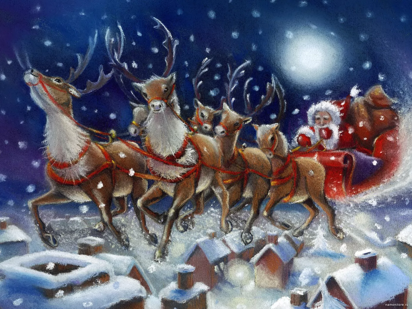 Santa Claus on Christmas Eve,  , ,  , , , , ,  
