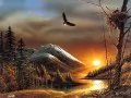 open picture: «Terry Redlin, Flying Free»