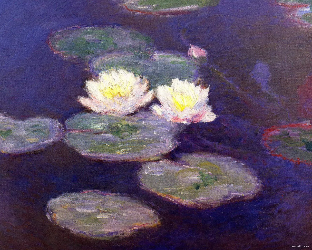 Water Lilies, Claude Monet, , ,  