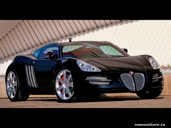Jaguar, чёрный спортивный концепт, Jaguar