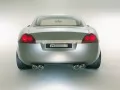 open picture: «grey-silvery Jaguar R-Coupe-Concept the rear view»