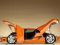 обои для рабочего стола: «Оранжевый Koenigsegg CCR»