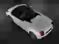 White Lamborghini Gallardo-Spyder, from above
