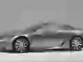 grey-silvery Lexus Lf-A-Concept sideways