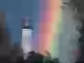 Beacon and a rainbow