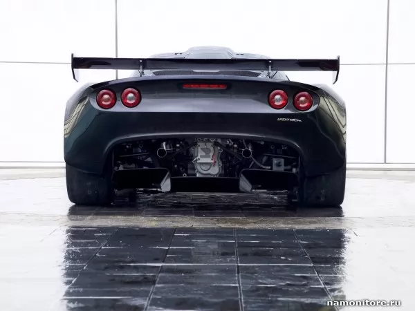 Black Lotus Sport-Exige a kind strictly behind, Lotus