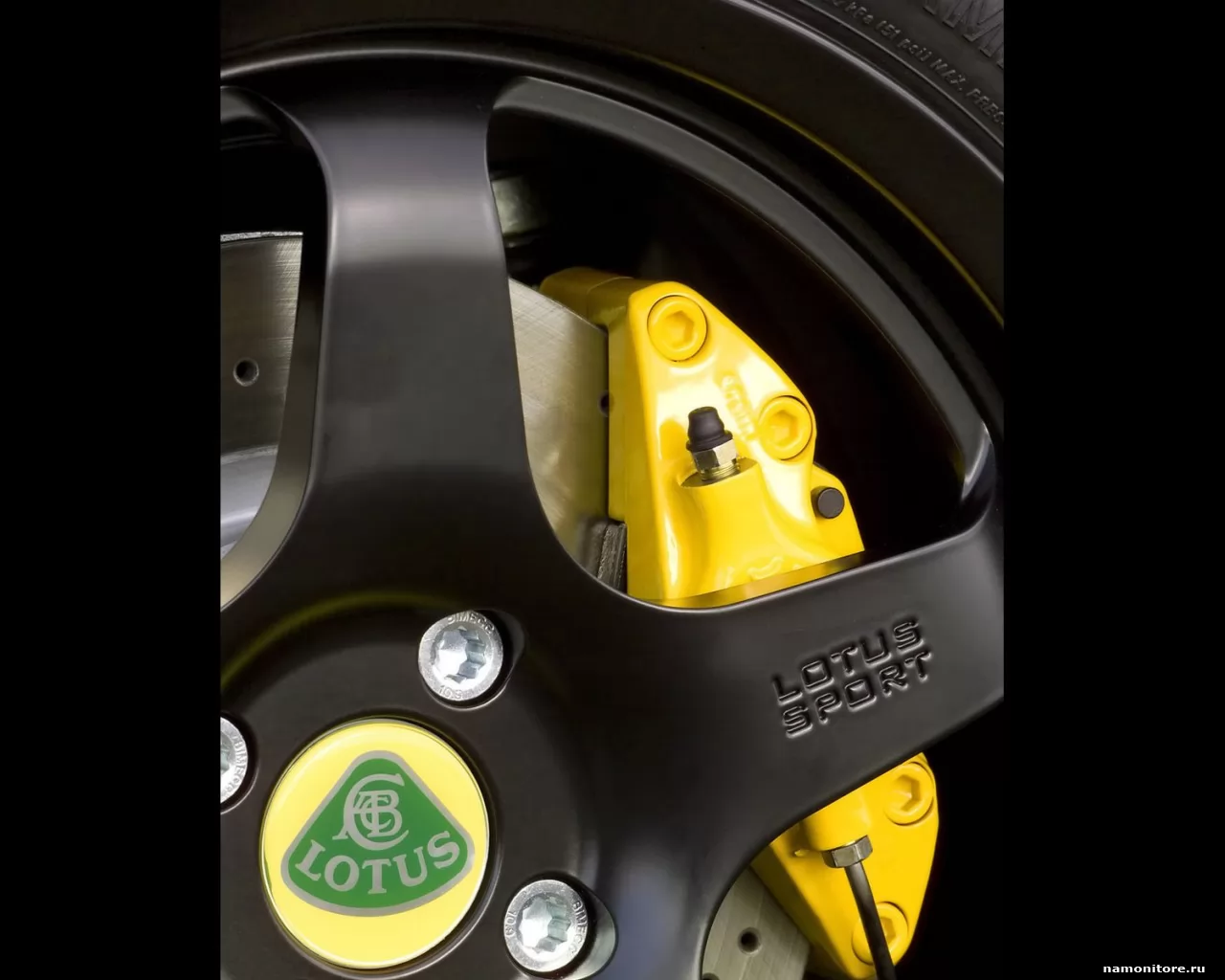 Колесо Lotus Sport-Exige-240r, Lotus, автомобили, колесо, техника, чёрное х