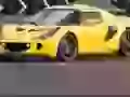 Yellow Lotus Sport-Exige-240r in a half-turn