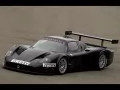 Black racing Maserati Mcc