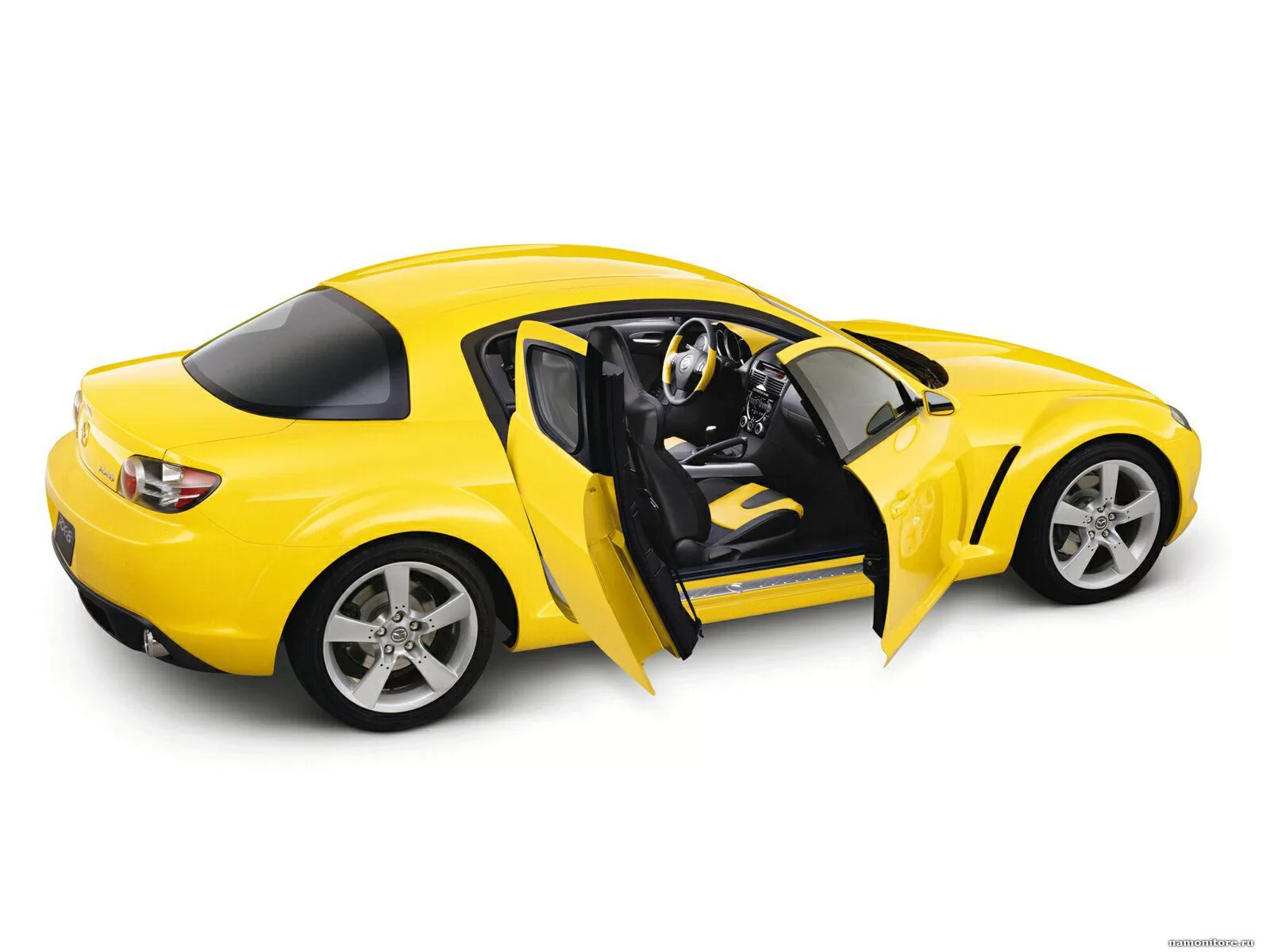 Машинка 8. Mazda rx8 2003. Мини машинки Мазда rx8. Mazda RX-8, Yellow, LHD. Мазда RX 9 желтая.