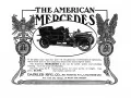 open picture: «Mercedes, one of the first advertising of cars of the company»