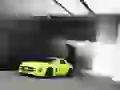 Mercedes-Benz SLS AMG E-CELL flies on road