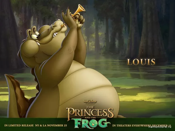 The princess and the frog, Cartoon films