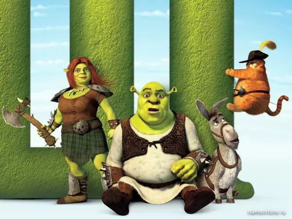 Shrek for ever, Cartoon films