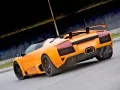 выбранное изображение: «Lamborghini Murcielago Spyder IMSA на повороте»
