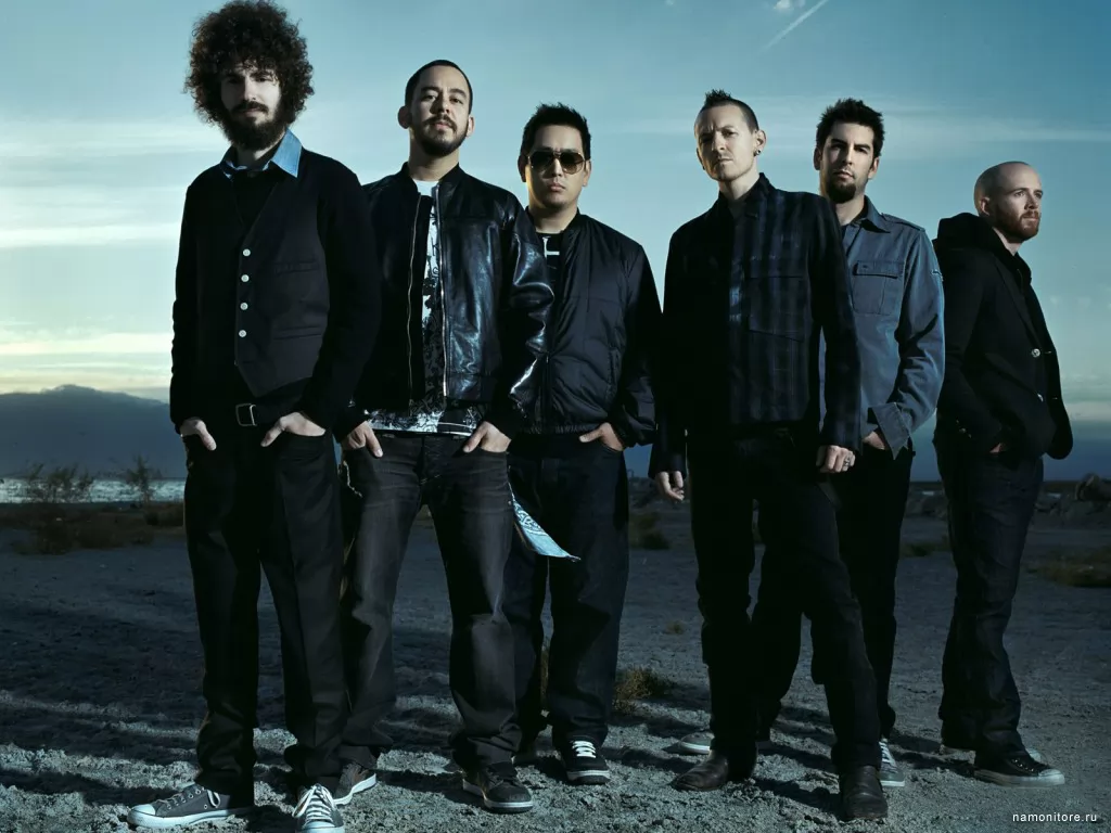 Linkin Park, знаменитости, мужчины, музыка, рок-музыка, чёрное х