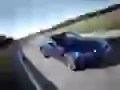 Ford Mustang rushes on road