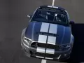 выбранное изображение: «Ford Mustang Shelby GT500 Convertible с полосками на капоте»