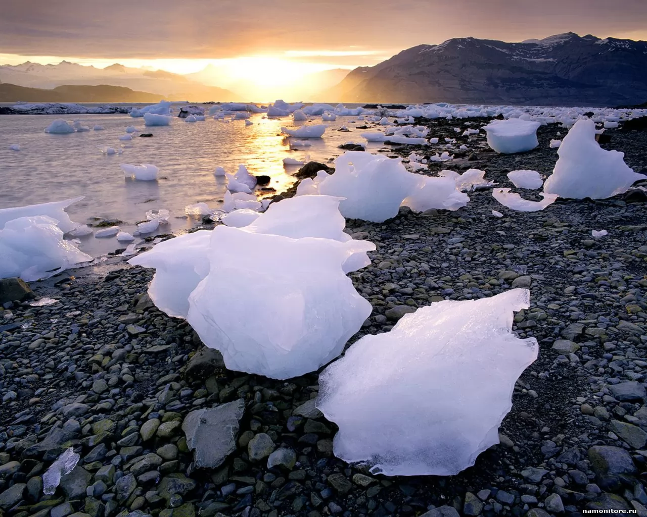 . Glacial Icebergs, Icy Bay, , , ,  