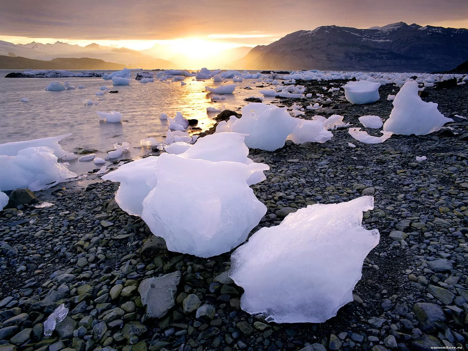 . Glacial Icebergs, Icy Bay, , , ,  