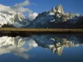 open picture: «Argentina. Cerro Torre and Fitzroy at Dawn»