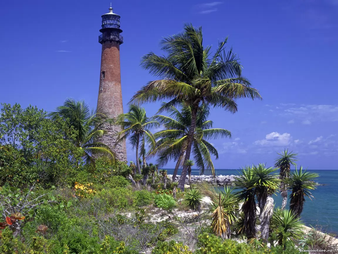 �������. Cape Florida Lighthouse, �������, �����, ������, �������, ������� �