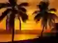 Florida, Key West, a silent sunset