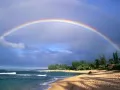 обои для рабочего стола: «Гавайи. Double Rainbow Over Kauai»